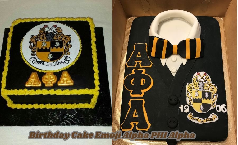 Birthday Cake 
Emoji Alpha
 PHI Alpha