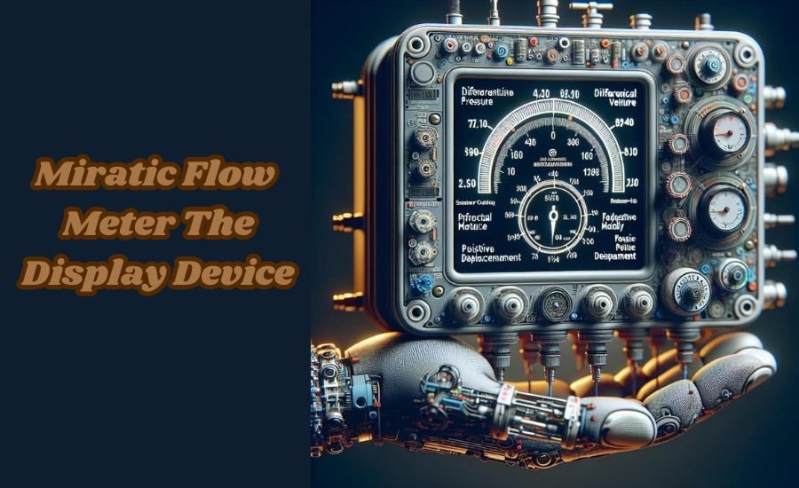 miratic flow meter the display device