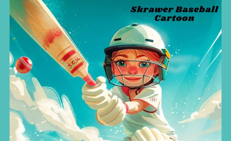 skrawer baseball cartoon