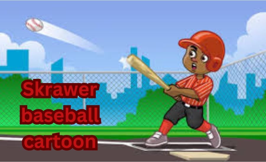 skrawer baseball cartoon