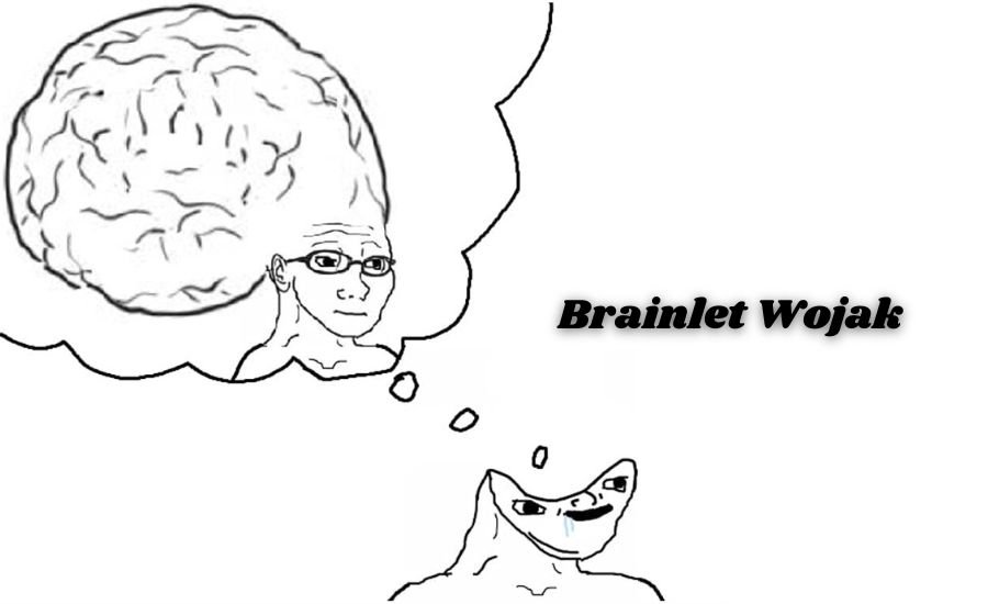 brainlet wojak