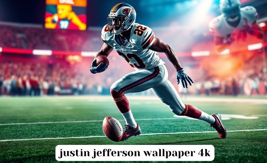 justin jefferson wallpaper 4k