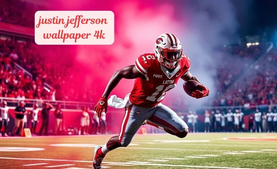 justin jefferson wallpaper 4k