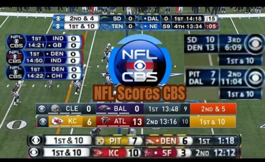 nfl scores cbs