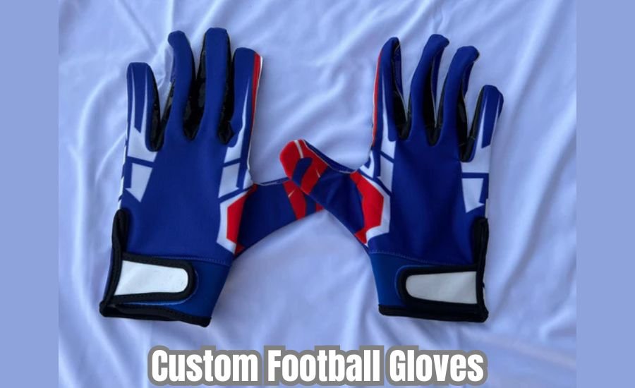 custom football gloves