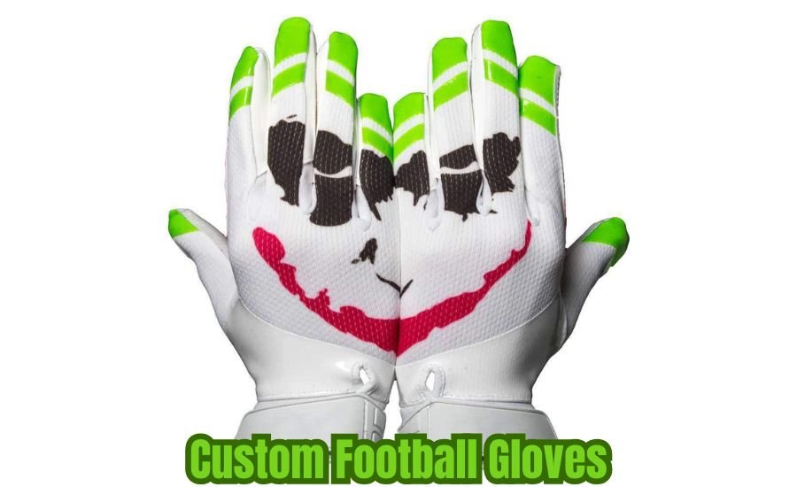 custom football gloves