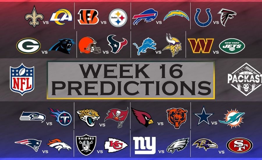 nfl week 16 predictions