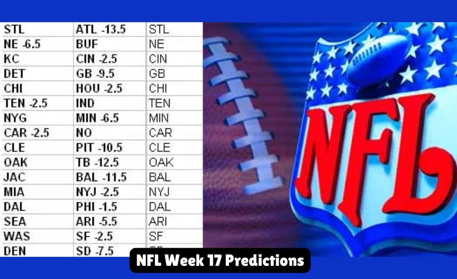 nfl week 17 predictions